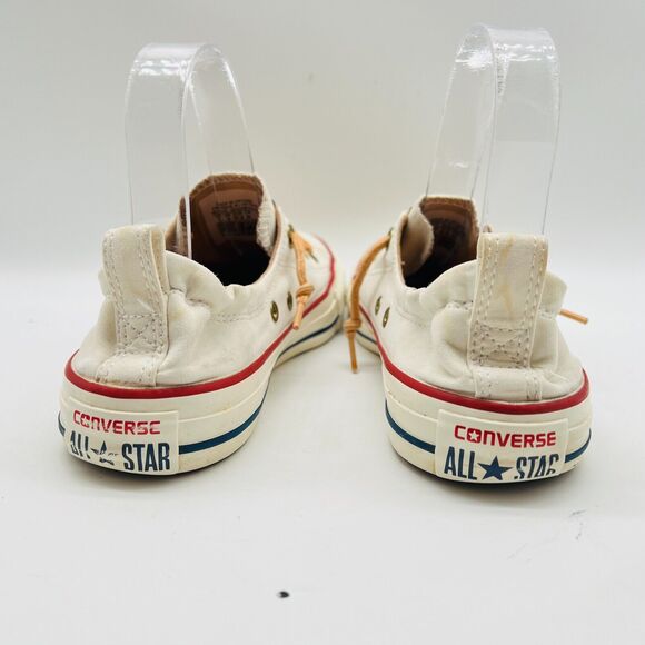 Converse All Star Shoreline Sneaker Womens 7 White Slip On Casual Chucks Shoes - Picture 7 of 10